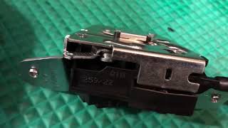 TESLA Model S rear hatch alarm \u0026 latch replacement. Car thinks hatch is open.