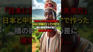 「日本に任せたのは失敗だ」日本と中国がケニアで作った橋の建築技術の差に現地民が絶句#海外の反応 #日本 #中国