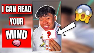 Reading Your Mind w/ MAGIC!? - #Shorts