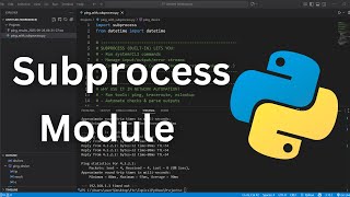PYTHON SUBPROCESS Tutorial | AUTOMATE PING for MULTIPLE DEVICES