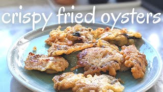 Crispy Fried Oysters | Gluten, Dairy \u0026 Soy Free