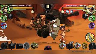 skullgirls Mobile reinos paralelos sin piedad sin morir