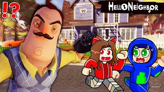 Ayush \u0026 Ekta Played HELLO NEIGHBOR in Roblox 😱