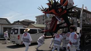 令和元年　大牟田大蛇山　本宮彌劔神社　小浜巡行