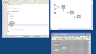 Labview tutorial for C programmers #2 - Instruction vs. dataflow