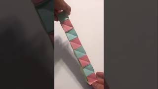 #origami magic cube spiral tutorial!! 😊 #paper origami #paper origami #Shorts