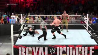 Brock Lesnar vs John Cena vs Seth Rollins Simulation Part 2