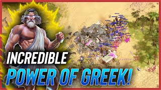 The POWER of Greek is INSANE in Age of Mythology Retold!