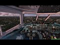 fs2004 landing at bremen airport germany with mcdonnell douglas md 80 spanair.mp4