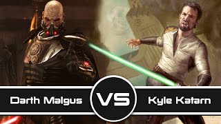 Versus Series: Darth Malgus Vs. Kyle Katarn