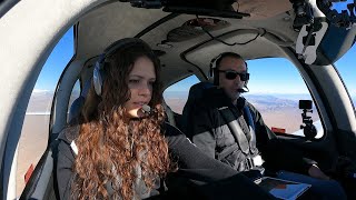 My First Trip As a Private Pilot - Las Vegas to Palm Springs - BRAND NEW Cirrus SR20 G6