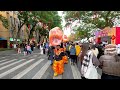 【4k china】city walk ‖ 漫步广州，滨江西路2025海珠新春花市 ‖ 2025 guangzhou haizhu spring festival flower fair