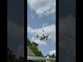 v22 osprey lands on a house‼️🤯