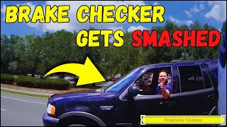 BRAKE CHECK ROAD RAGE | Bad Drivers, Car Crash, Bad Lorry Drivers, Accident, Instant Karma.