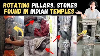 Rotating Pillars Of Ancient Indian Temples | Rotating Machines Of #templesofindia   Encrypted Past