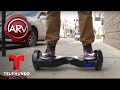 Papás usan patinetas hoverboard y terminan fracturados | Al Rojo Vivo | Telemundo