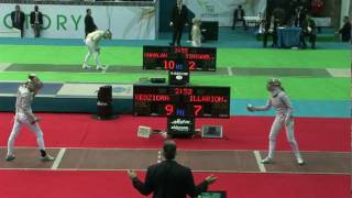 20100407 ws chm Baku 16 red KEDZIORA Katarzyna POL 15 vs ILLARIONOVA Anna RUS 14 sd No