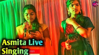 अस्मिता वंजारा  LIVE Singing 💯 ओ माझी जानू ग 💞 बायका कांडत 💥  जलवाई  लगिन ❤️‍🔥 Avinash Gardi Videos