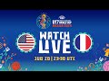 SEMI-FINALS | USA v France | Full Basketball Game | FIBA U17 Women's Basketball World Cup 2024