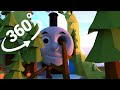 [4K VR 360°] Scary Thomas in abandoned wood