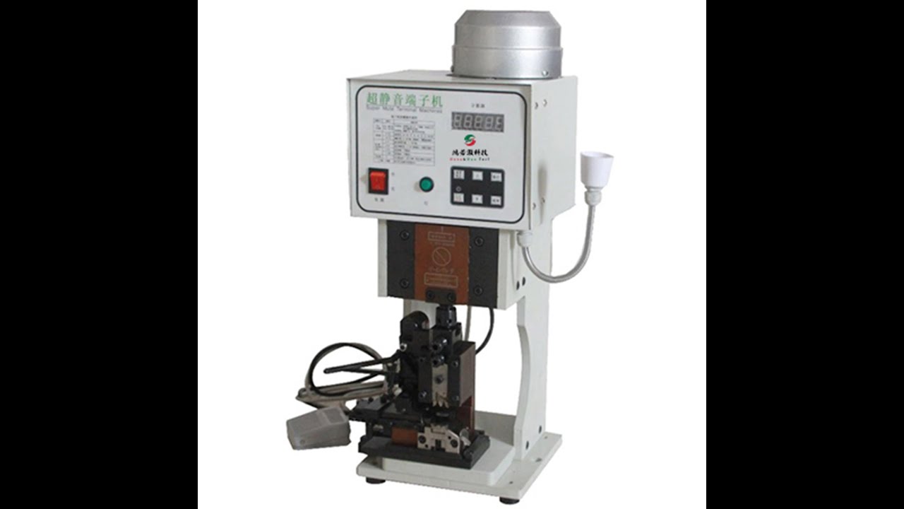 HH 355-2T Mute Terminal Crimping Machine is customized for loose ring ferrules