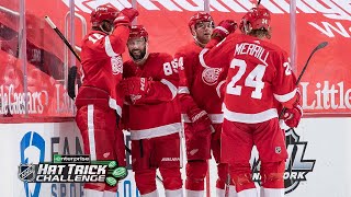 Gagner notches first hat trick since 2012 in Wings' win