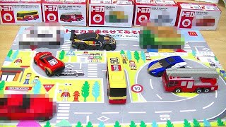 【土日限定プレイマップ付き！】ハッピーセット トミカ第２弾 McDonald's Happy Set TOMICA 2