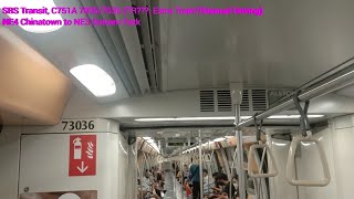 [RARE: MANUAL DRIVING] SBS Transit C751A [7035/7036] [Chinatown → Outram Park]