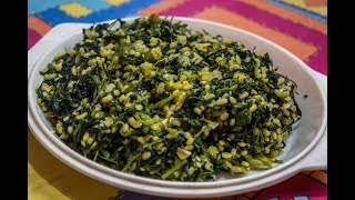 Methichi bhaji with Moong Dal Recipe | MAHARASHTRIAN RECIPES | MARATHI RECIPES