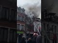 transitional attack fire hooghuys tielt person stuck on balcony