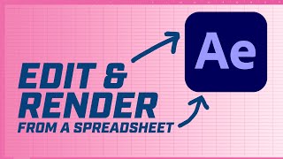 Map Sports Data and Automate Your After Effects project from a spreadsheet with Dataclay Templater