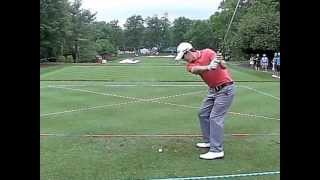 Scotty Langley Lefty Golfer , Professional Golfer Iron Swing DL Slow Motion