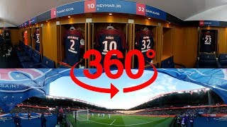 360 VIDEO - A VR 360 GAME AT THE PARC DES PRINCES - GOALS Neymar Jr, Edinson Cavani