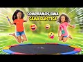 COMPRAMOS UMA CAMA ELÁSTICA | Alice e Juju