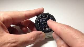 Garmin Instinct Crossover | Start and Stop an Activity (Basics)