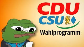 Was will die CDU ? - Wahlprogramm 2025 kurz \u0026 einfach