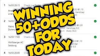 FOOTBALL PREDICTIONS TODAY 50+ODDS FOR TODAY||#bettingtipstoday  @sports betting tips #sportybet