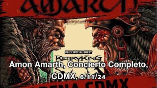 Amon Amarth - Concierto Completo - ARENA CDMX, 6/11/24