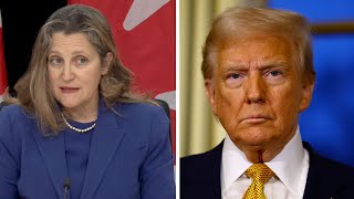 Freeland dodges questions about Donald Trump's ongoing jokes about Canada