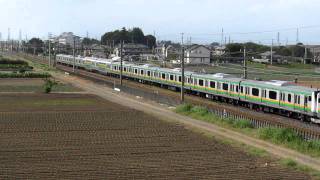 EF64 1031牽引E233系NT52＋NT2編成配給列車