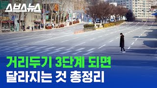 '카페는 문 닫고 학교도 못 감' 일상까지 사라지는 거리두기 3단계  / 스브스뉴스