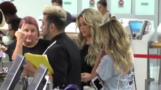 Kim Zolciak gets denied to fly Delta and gets EXTREMELY mad departing at LAX Airport