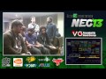 NEC 13 - Hax & Eggm vs. Unknown522 & Raynex - Melee Doubles