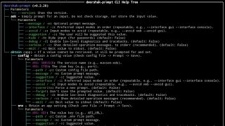 dworshak-prompt, stderr and stdout, testing