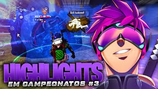 HIGHLIGHTS EM CAMPEONATO #3 - YGORX FREEFIRE