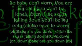 Jay Sean ft  Lil Wayne-Down Lyrics on screen