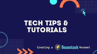 Creating Beanstack Account on Computer