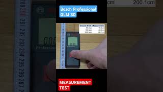 BOSCH GLM 30 Measurement Test