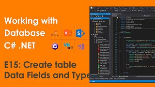 Create Table and Data fields - Oledb C# .NET E15