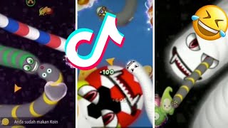 TikTok WormsZone io Compilation Video ( Best Tik Tok Worms Zone io Gameplay Compilation ) #8 🐍